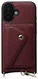 AVY Apple iPhone 16 - Classic Kit - Leather Burgundy