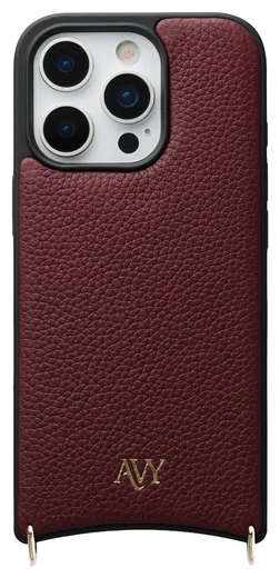 AVY Apple iPhone 16 Pro Max - Classic Kit - Leather Burgundy afbeelding 11
