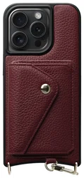 AVY Apple iPhone 15 Pro - Classic Kit - Leather Burgundy afbeelding