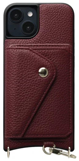 AVY Apple iPhone 14 / 13 - Classic Kit - Leather Burgundy afbeelding 1