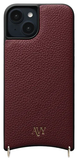 AVY Apple iPhone 14 / 13 - Classic Kit - Leather Burgundy afbeelding 10