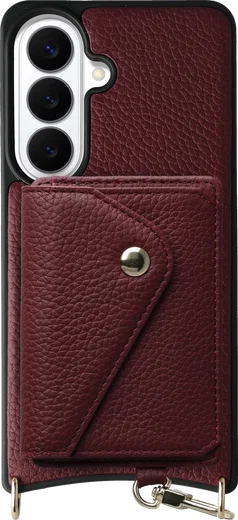 AVY Samsung Galaxy S26 - Classic Kit - Leather Burgundy afbeelding 1