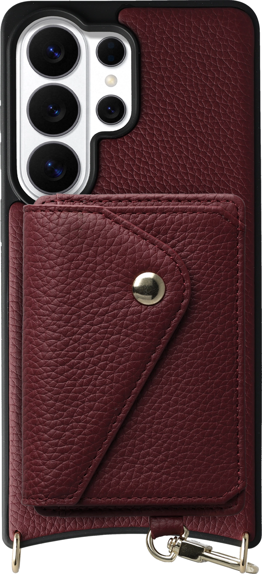 AVY Samsung Galaxy S26 Ultra - Classic Kit - Leather Burgundy afbeelding 1