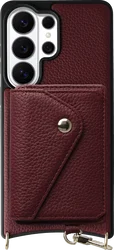 AVY Samsung Galaxy S26 Ultra - Classic Kit - Leather Burgundy afbeelding
