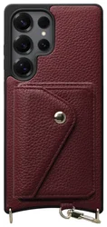 AVY Samsung Galaxy S25 Ultra - Classic Kit - Leather Burgundy afbeelding