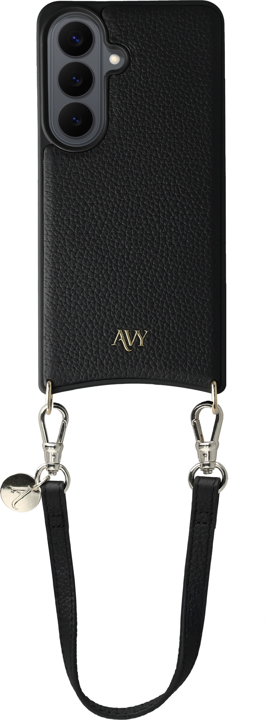 AVY Samsung Galaxy S26 - Essential Kit - Zwart - Short Leather afbeelding 1