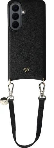 AVY Samsung Galaxy S26 - Essential Kit - Zwart - Short Leather afbeelding 1