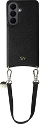 AVY Samsung Galaxy S26 - Essential Kit - Zwart - Short Leather afbeelding