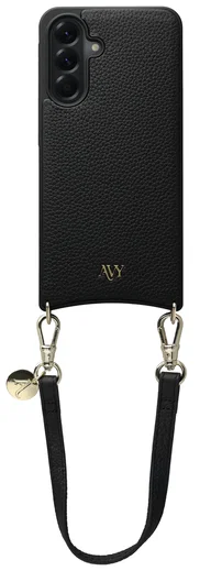 AVY Samsung Galaxy A56 - Essential Kit - Zwart - Short Leather afbeelding 1