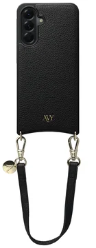 AVY Samsung Galaxy A56 - Essential Kit - Zwart - Short Leather