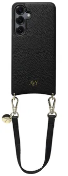 AVY Samsung S25 Plus / S24 Plus - Essential Kit - Zwart - Short Leather