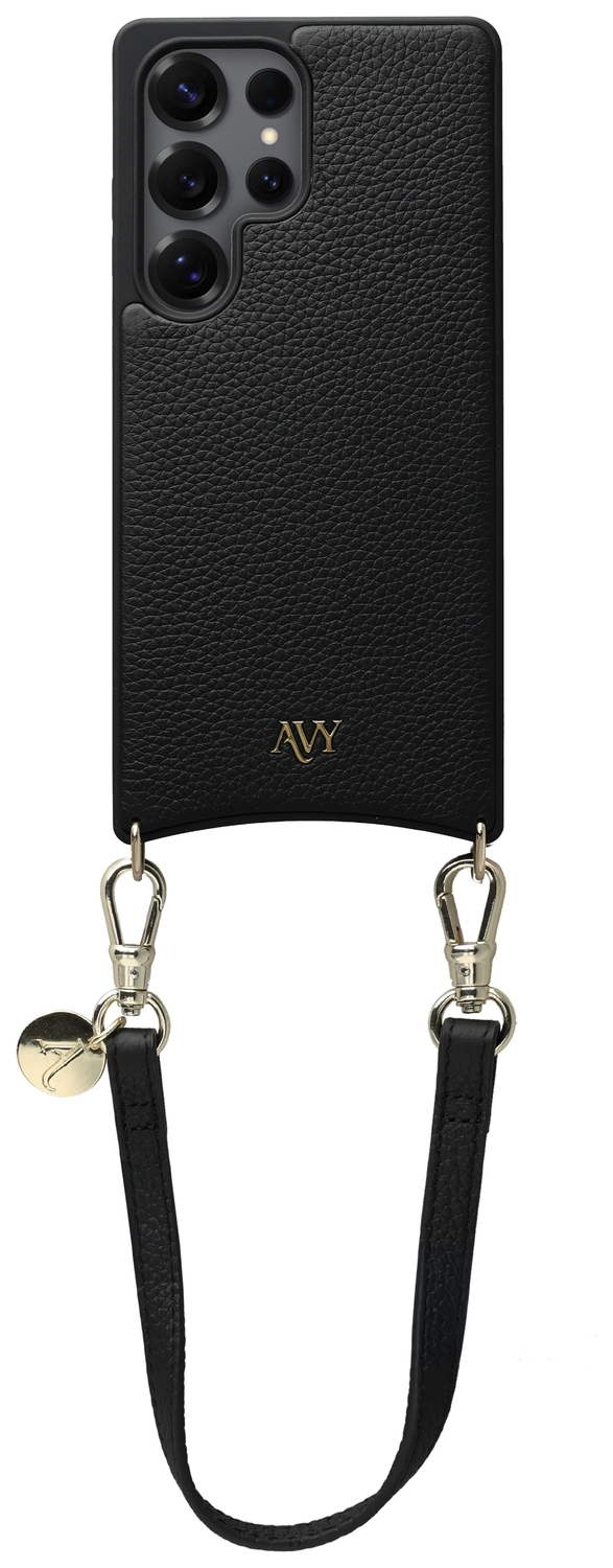AVY Samsung Galaxy S25 Ultra - Essential Kit - Zwart - Short Leather afbeelding 1