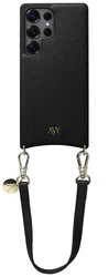 AVY Samsung Galaxy S25 Ultra - Essential Kit - Zwart - Short Leather afbeelding