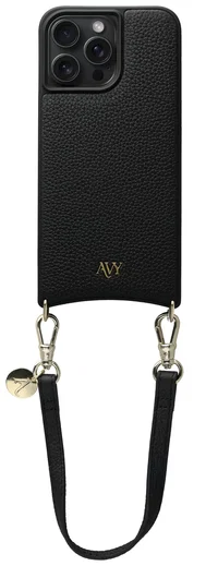 AVY Apple iPhone 15 Pro Max - Essential Kit - Zwart - Short Leather afbeelding 1