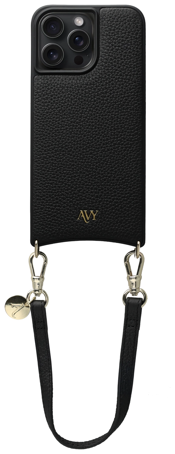 AVY Apple iPhone 14 Pro Max - Essential Kit - Zwart - Short Leather afbeelding 1