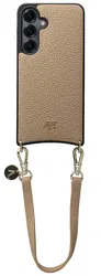 AVY Samsung S25 Plus / S24 Plus - Essential Kit - Beige - Short Leather afbeelding