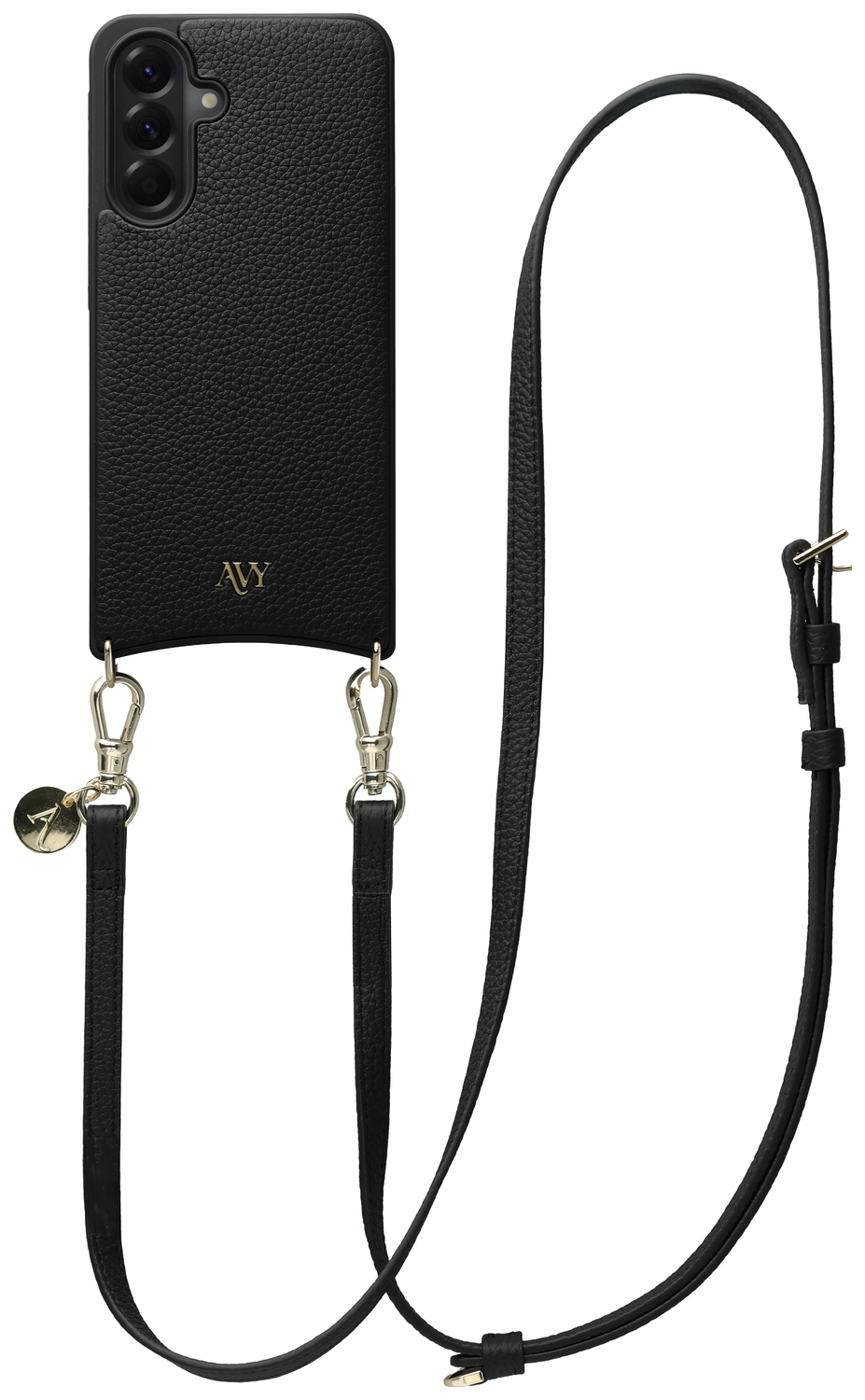 AVY Samsung Galaxy A56 - Essential Kit - Zwart - Long Leather afbeelding 1