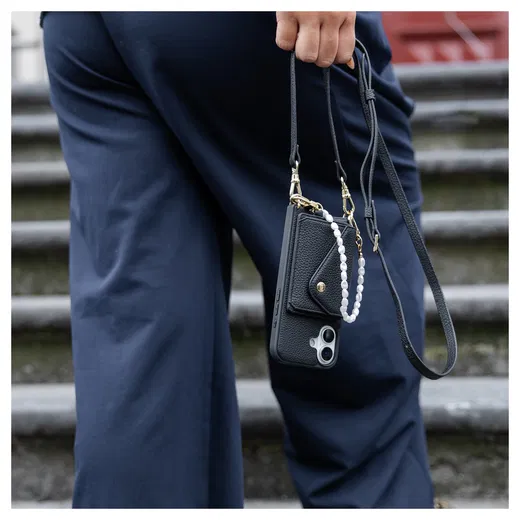 AVY Samsung S25 Plus / S24 Plus - Essential Kit - Zwart - Long Leather afbeelding 3