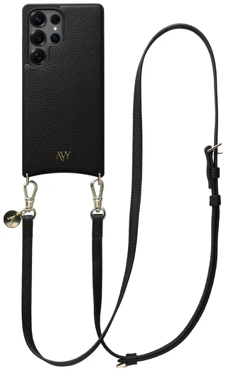 AVY Samsung Galaxy S25 Ultra - Essential Kit - Zwart - Long Leather afbeelding 1