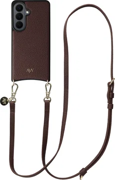AVY Samsung Galaxy S26 - Essential Kit - Chocolate - Long Leather