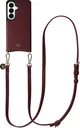 AVY Samsung Galaxy S26 - Essential Kit - Burgundy - Long Leather