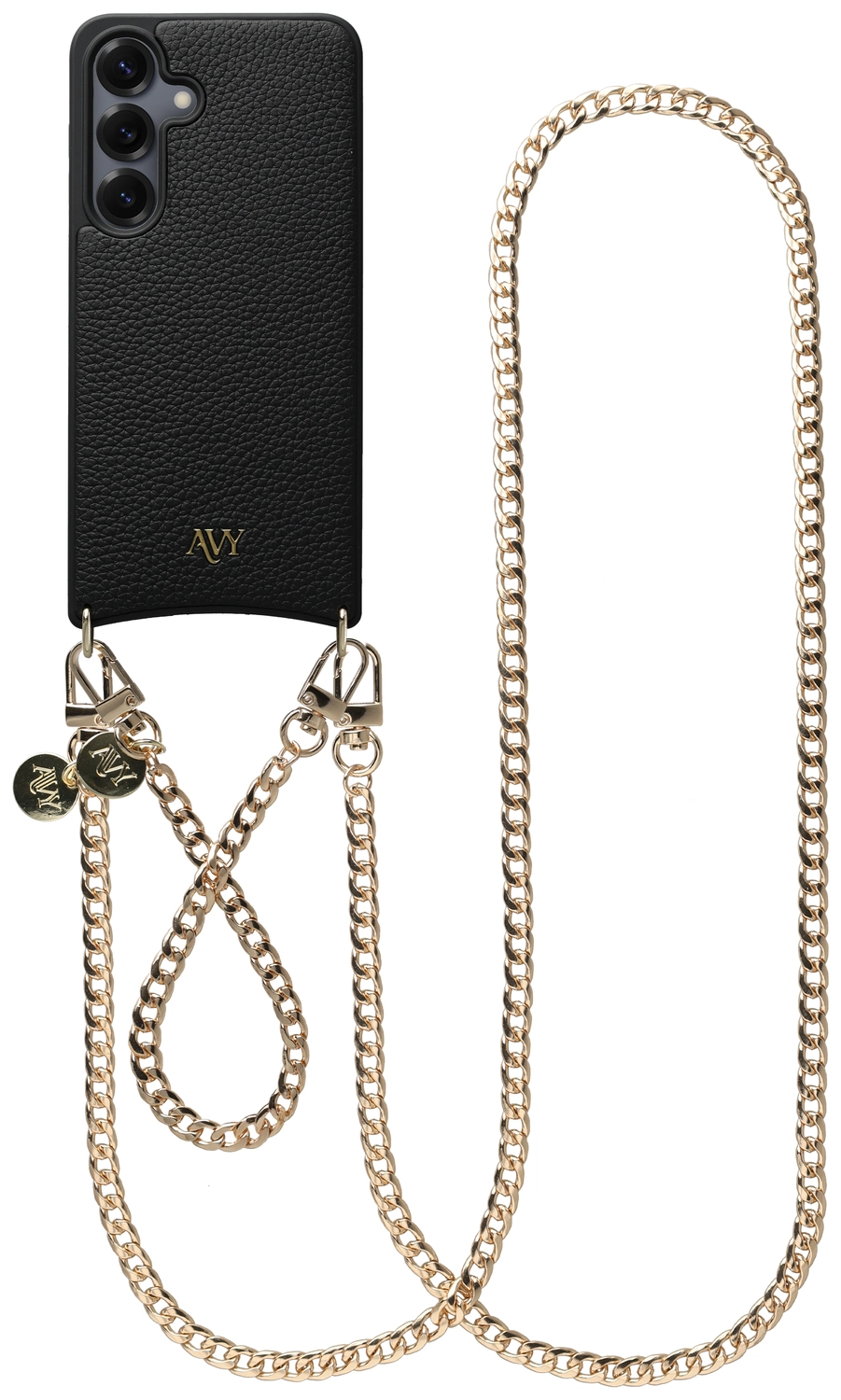 AVY Samsung S25 Plus / S24 Plus - Essential Kit - Zwart - Aurum Lien  Set afbeelding 1