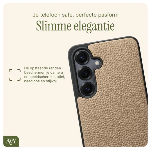 AVY Samsung S25 Plus / S24 Plus - Essential Kit - Beige - Aurum Lien  Set afbeelding 6