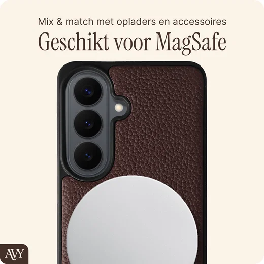 AVY Samsung Galaxy S26 Plus - Essential Kit - Chocolate - Perla Chic afbeelding 7