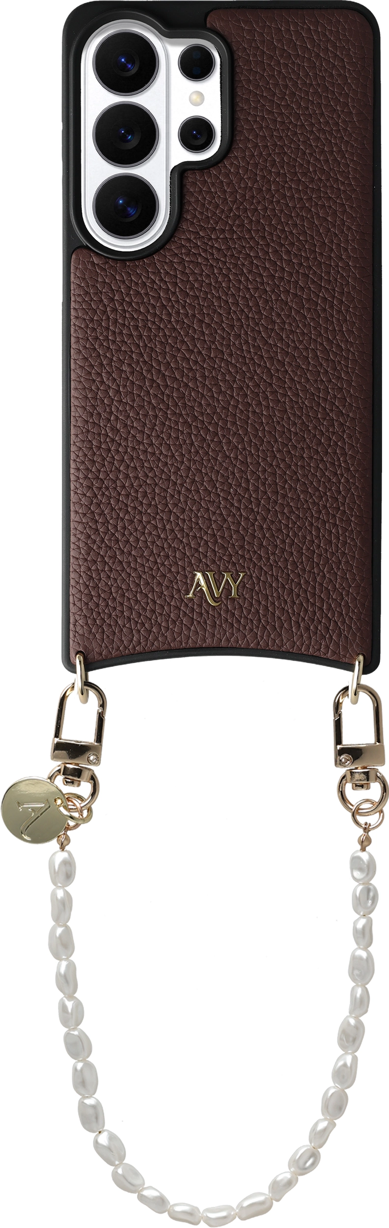 AVY Samsung Galaxy S26 Ultra - Essential Kit - Chocolate - Perla Chic afbeelding 1