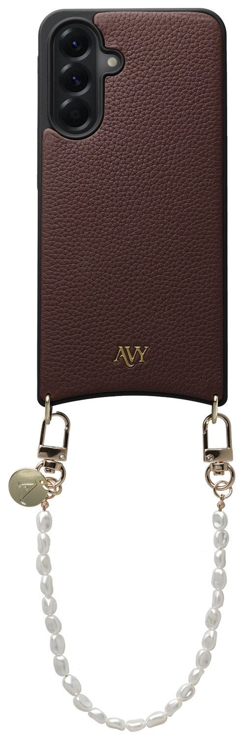 AVY Samsung Galaxy A56 - Essential Kit - Chocolate - Perla Chic Set afbeelding 2