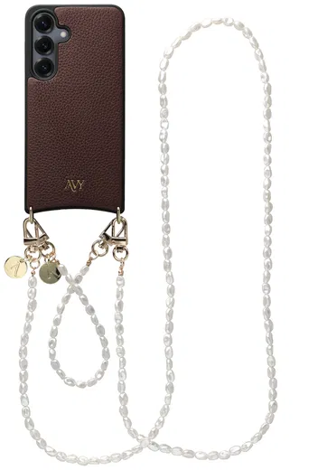 AVY Samsung Galaxy S25 / S24 - Essential Kit - Chocolate - Perla Chic Set afbeelding 1