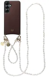 AVY Samsung Galaxy S25 / S24 - Essential Kit - Chocolate - Perla Chic Set afbeelding