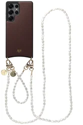 AVY Samsung Galaxy S25 Ultra - Essential Kit - Chocolate - Perla Chic Set afbeelding