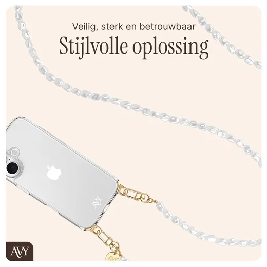 AVY Apple iPhone 15 Pro Max - Essential Kit - Chocolate - Perla Chic Set afbeelding 9