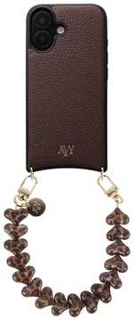 AVY Apple iPhone 16 - Essential Kit - Chocolate - Cupid Leopard
