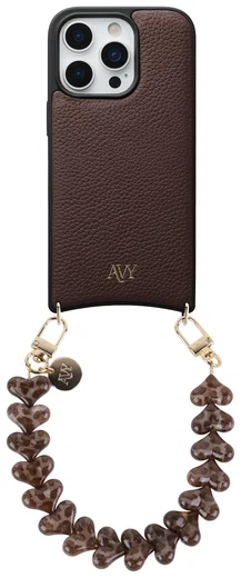AVY Apple iPhone 16 Pro Max - Essential Kit - Chocolate - Cupid Leopard afbeelding 1