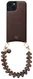 AVY Apple iPhone 15 - Essential Kit - Chocolate - Cupid Leopard afbeelding 1