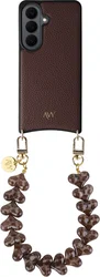 AVY Samsung Galaxy S26 - Essential Kit - Chocolate - Cupid Leopard afbeelding