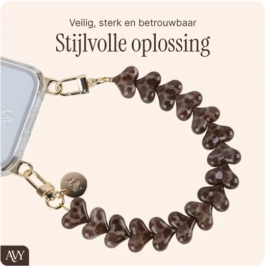 AVY Samsung Galaxy S26 Ultra - Essential Kit - Chocolate - Cupid Leopard afbeelding 7