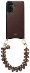 AVY Samsung Galaxy A56 - Essential Kit - Chocolate - Cupid Leopard afbeelding