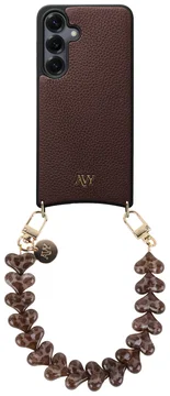 AVY Samsung Galaxy S25 / S24 - Essential Kit - Chocolate - Cupid Leopard