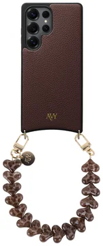 AVY Samsung Galaxy S25 Ultra - Essential Kit - Chocolate - Cupid Leopard