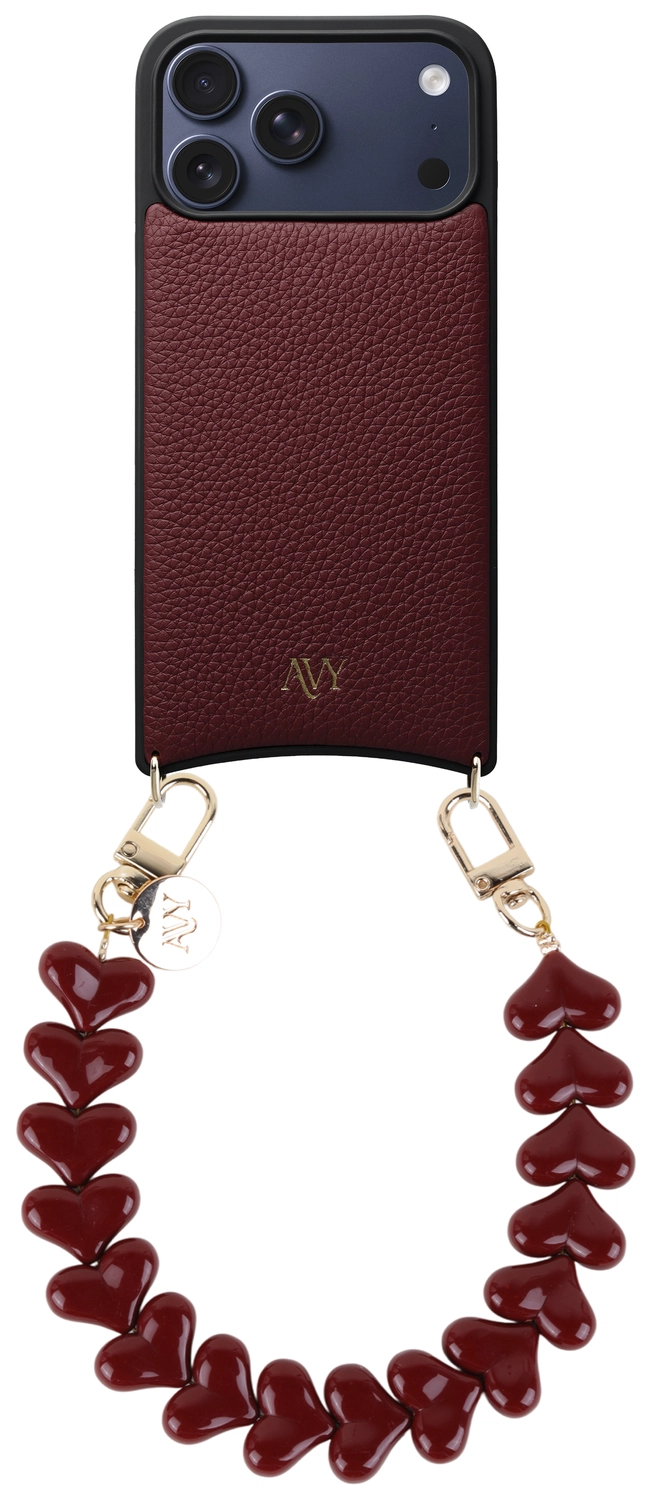 AVY Apple iPhone 17 Pro Max - Essential Kit - Burgundy - Cupid Burgundy afbeelding 1