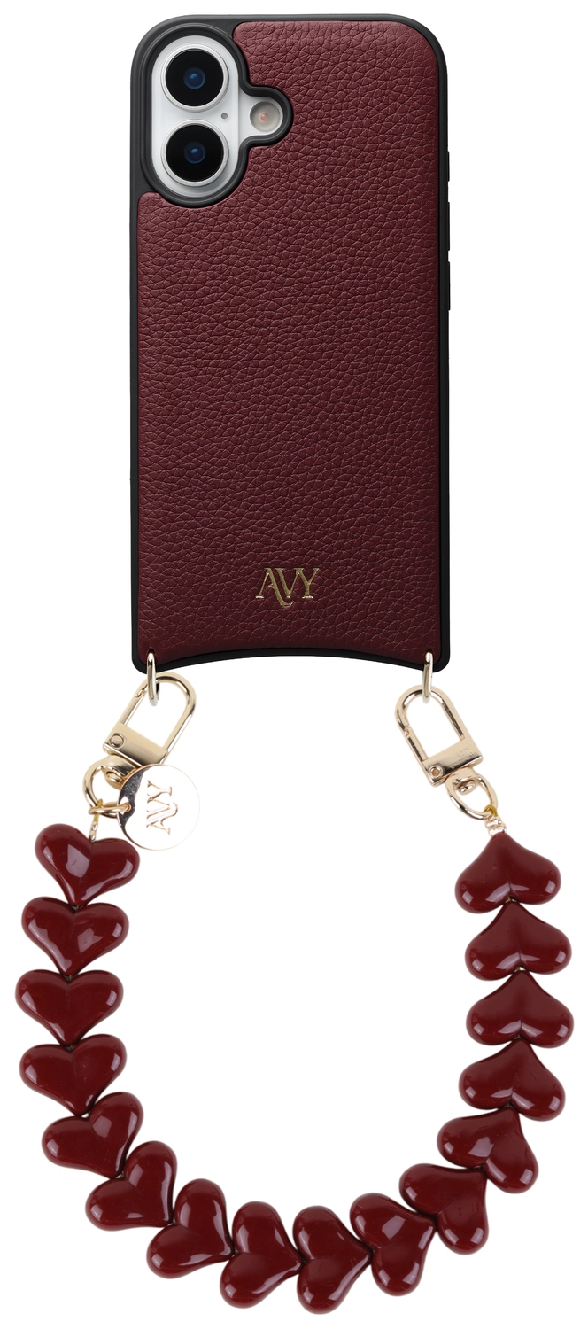 AVY Apple iPhone 16 - Essential Kit - Burgundy - Cupid Burgundy afbeelding 1