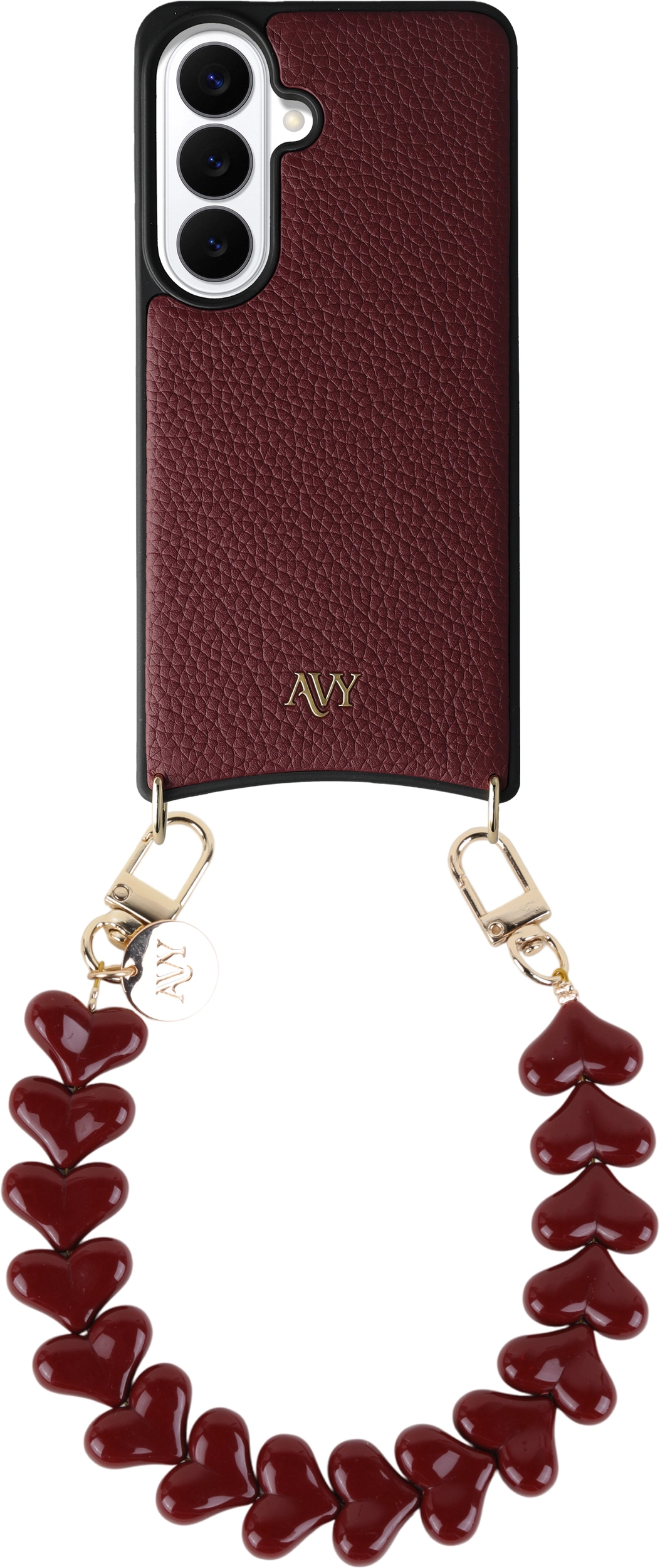 AVY Samsung Galaxy S26 Plus - Essential Kit - Burgundy - Cupid Burgundy afbeelding 1