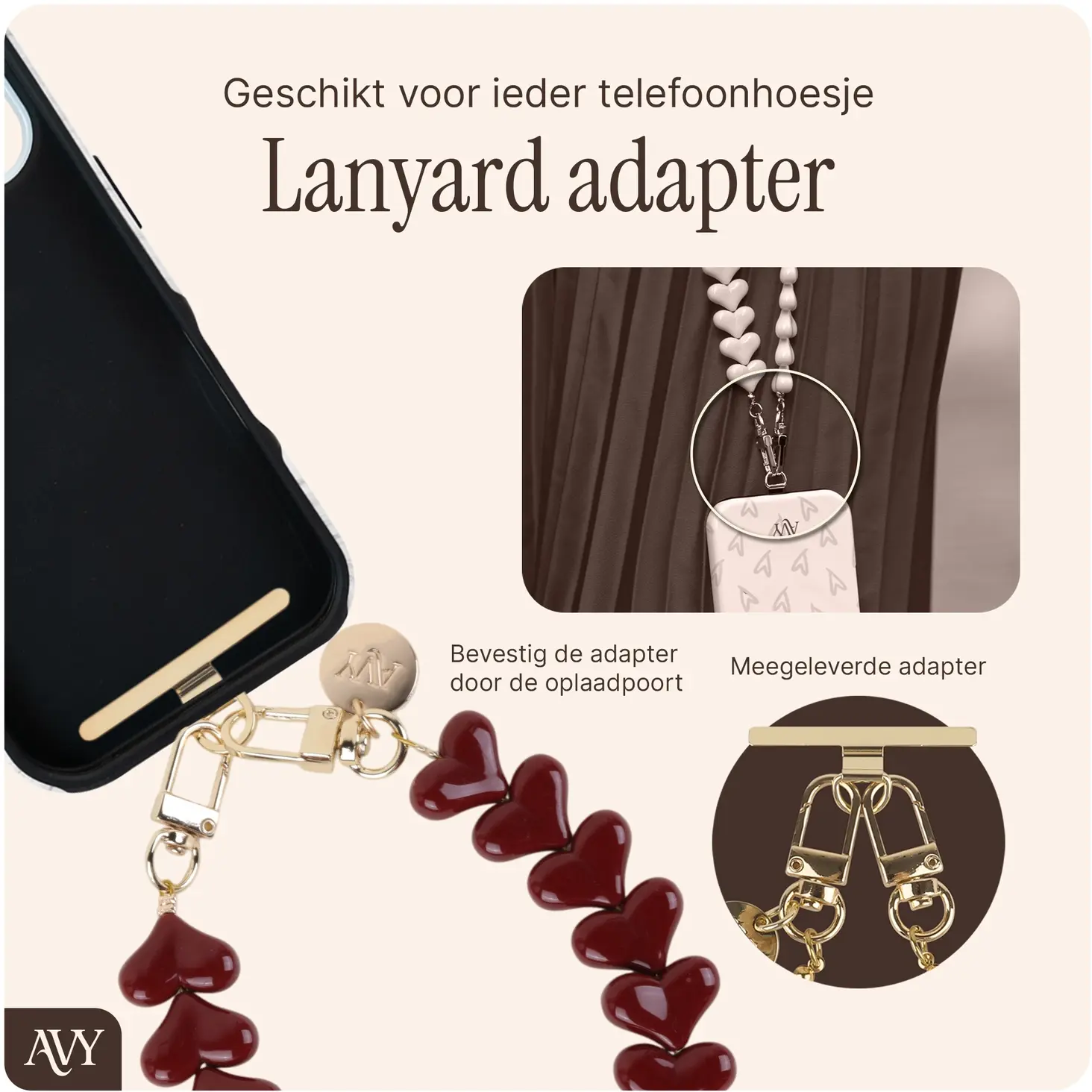 AVY Samsung Galaxy S26 Plus - Essential Kit - Burgundy - Cupid Burgundy afbeelding 8