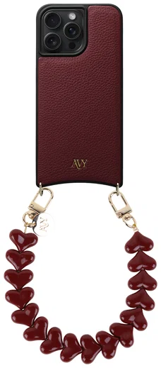 AVY Apple iPhone 15 Pro Max - Essential Kit - Burgundy - Cupid Burgundy afbeelding 1