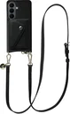 AVY Samsung Galaxy S26 - Styled Kit - Zwart - Long Leather