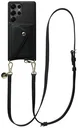 AVY Samsung Galaxy S25 Ultra - Styled Kit - Zwart - Long Leather