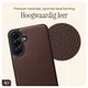 AVY Samsung Galaxy A56 - Styled Kit - Chocolate - Long Leather afbeelding 5